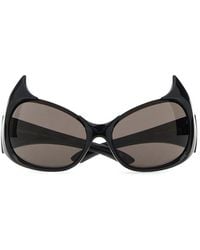 Balenciaga - Cat-eye Gotham Framed Sunglasses - Lyst