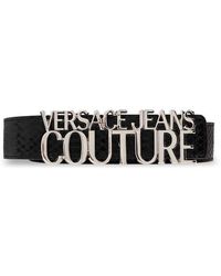 Versace - Belt With Logo Buckle - Lyst