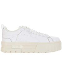 White PUMA Sneakers for Women | Lyst