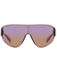 Michael Kors - Empire Shield Frame Sunglasses - Lyst