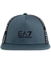 EA7 - Logo Series Baseball Cap - Lyst