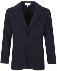 Lardini - Single-Breasted Blazer Jacket - Lyst
