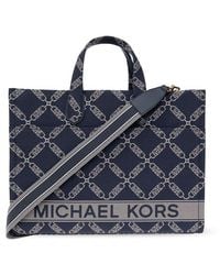 MICHAEL Michael Kors - Gigi Large Cotton-blend Tote Bag - Lyst