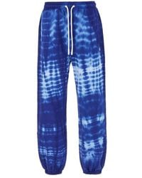 Marcelo Burlon - Cotton Oversize Joggers - Lyst