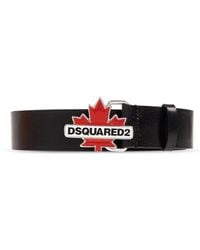 DSquared² - D2 Leaf Black Belt - Lyst