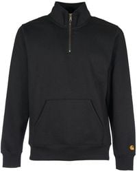 Carhartt - Chase Neck Zip Sweatshirt - Lyst