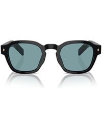 Prada - Square Frame Sunglasses - Lyst