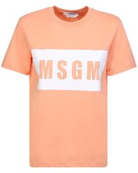 MSGM - T-shirts - Lyst