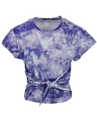 Isabel Marant - Zodya Tie-dyed Crewneck T-shirt - Lyst