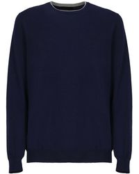 Fay - Crew Neck Sweater - Lyst
