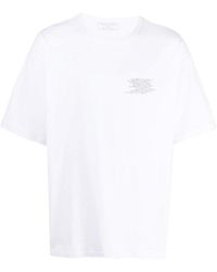 Societe Anonyme - Bas Number Printed Crewneck T-shirt - Lyst