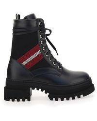 bally lace up boots