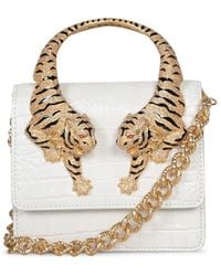 Roberto Cavalli - Roar Embellished Medium Shoulder Bag - Lyst