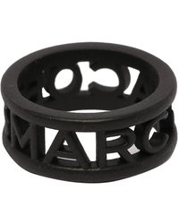 Marc Jacobs - The Monogram Logo Ring Dtm - Lyst