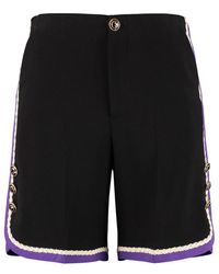Gucci - Contrasting Side Stripe Shorts - Lyst
