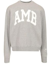 Ambush - Crewneck Cotton Sweatshirt Sweatshirts - Lyst