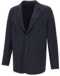 Emporio Armani - Travel Essentials Single-Breasted Blazer - Lyst