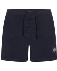Stone Island - Nylon Swimsuit - Lyst