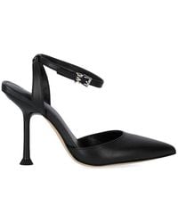 Michael Kors - Ankle-strap Pointed-toe Pumps - Lyst
