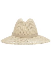 【関税＆送料込み】Max Mara 'Marocco' Hat Marocco paper straw sunhat in beige - Max Mara | Mytheresa