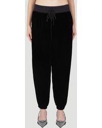 miu miu track pants