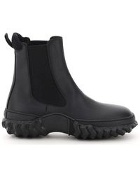 Marni Chelsea Boots With Wavy Sole - Black