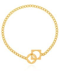 Jacquemus - Brass Necklace, - Lyst
