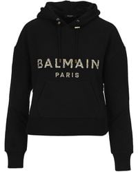 balmain hoodie women's