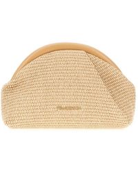 JW Anderson - Woven Designed Mini Bumper Clutch Bag - Lyst