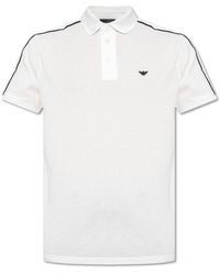 Emporio Armani - Polo Shirt With Logo, - Lyst