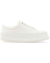 Jil Sander - Lace-up Chunky Sneakers - Lyst