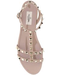 valentino garavani rockstud flat sandals