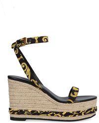 versace wedges shoes