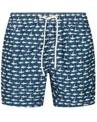Mc2 Saint Barth - Swim Shorts Swimwear - Lyst