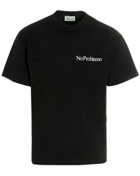 Aries - No Problemo Short Sleeved Crewneck T-shirt - Lyst