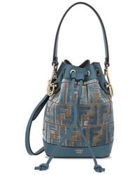 Fendi - Mon Tresor Monogrammed Mini Bucket Bag - Lyst