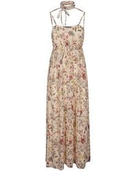 Weekend by Maxmara - All-over Floral Patterned Georgette Dress - Lyst