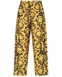 Versace - 'barocco' Pajama Pants - Lyst