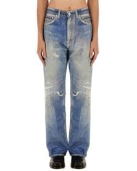 Our Legacy Third Cut Jeans Supergrey Wash in Black for Men Our Legacy Third Cut Jeans Supergrey Wash in Black for Men