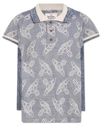 Vivienne Westwood - Polo Shirt With Logo, - Lyst