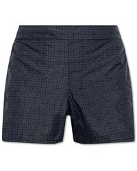 Givenchy - Allover 4g Pattern Swim Shorts - Lyst