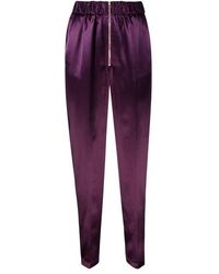 Forte Forte - Mid-rise Straight Leg Trousers - Lyst