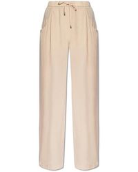 Emporio Armani - Loose Fitting Trousers - Lyst
