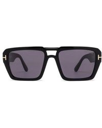 Tom Ford - Redford Square Frame Sunglasses - Lyst