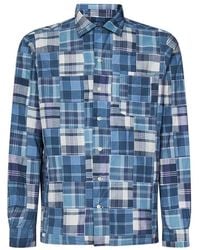 Polo Ralph Lauren - Patchwork Sleeved Shirt - Lyst