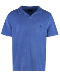 Polo Ralph Lauren - Towelling Polo Shirt - Lyst
