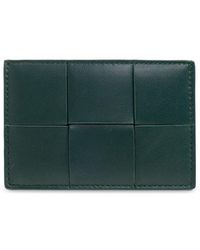 Bottega Veneta - Leather Card Holder - Lyst