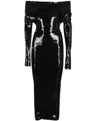 Alexandre Vauthier - Sequined Strapless Gown - Lyst