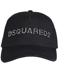 DSquared² - Logo Embellished Baseball Cap - Lyst
