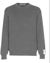 Golden Goose - Logo Patch Knitted Jumper - Lyst